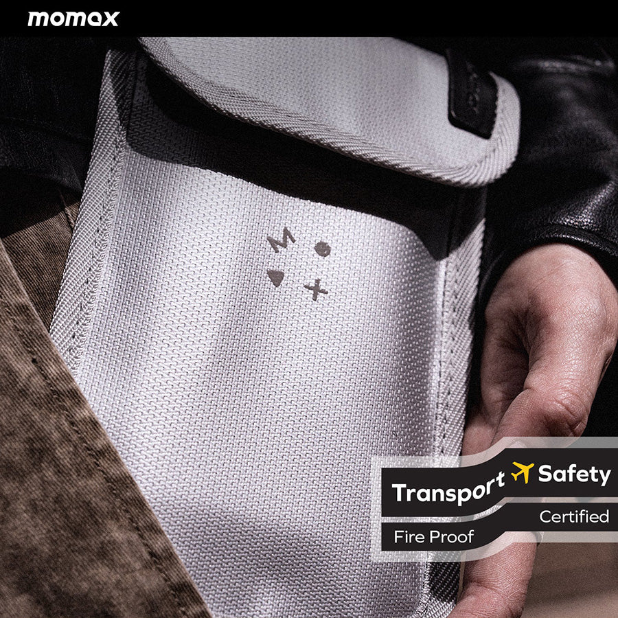 MOMAX 1-World Fireproof Protection Pouch (S) - GY