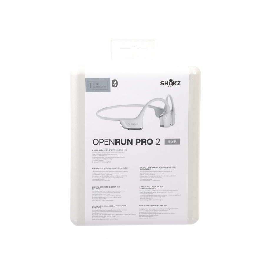 SHOKZ Openrun Pro2 S820 Headphone - Silver