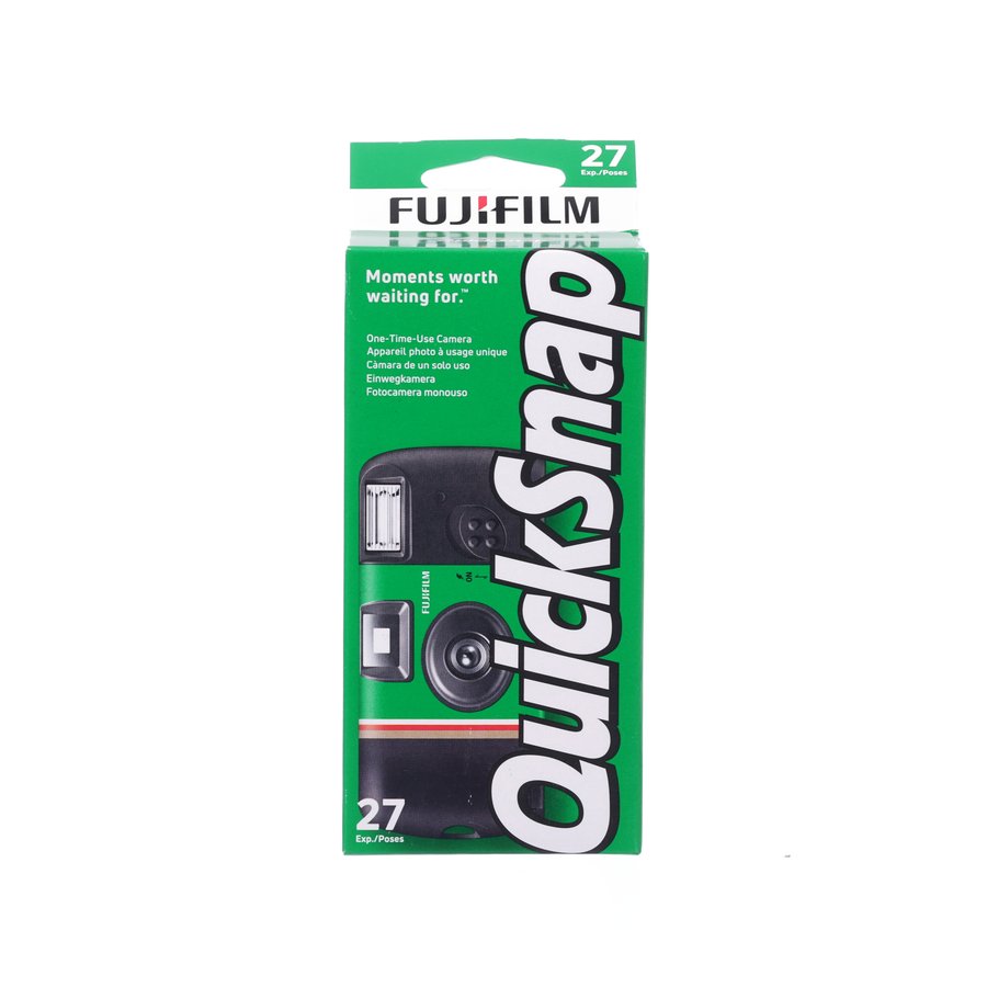 FUJIFLIM Fujicolor Quicksnap One-Time-Use Camera ISO 400 27's [Box]