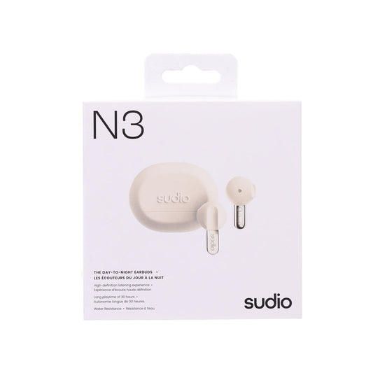 SUDIO N3 True Wireless Earphone - Sand