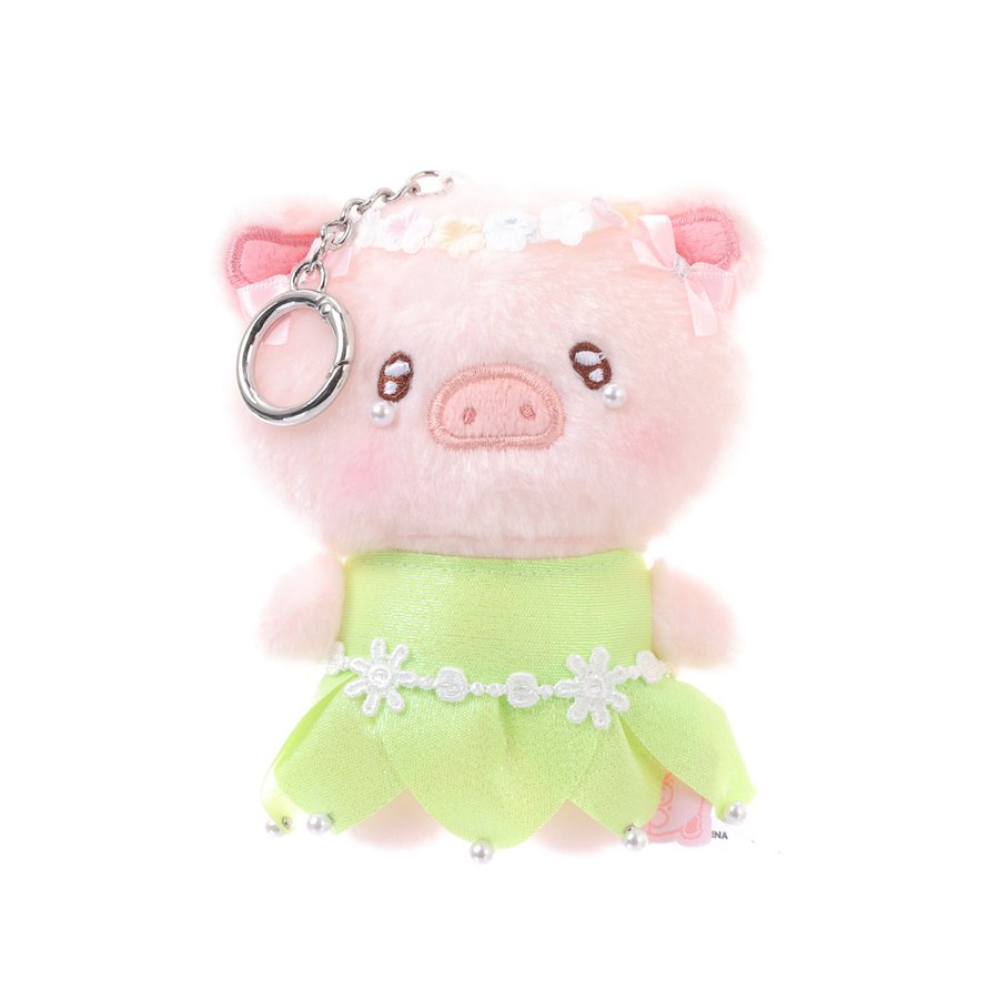 LULU THE PIGGY LuLu the Piggy LuLuLand - Flower Fiary Lu Plush Keychain