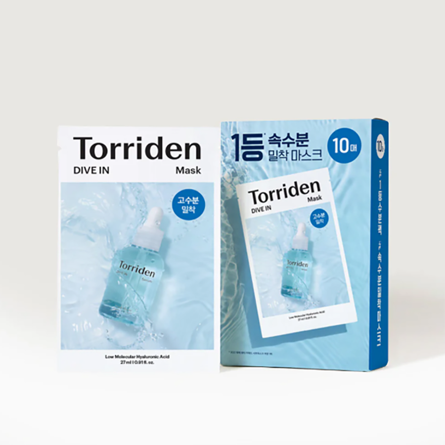 TORRIDEN Dive-In Low Molecule Hyaluronic Acid Mask  (10pcs)