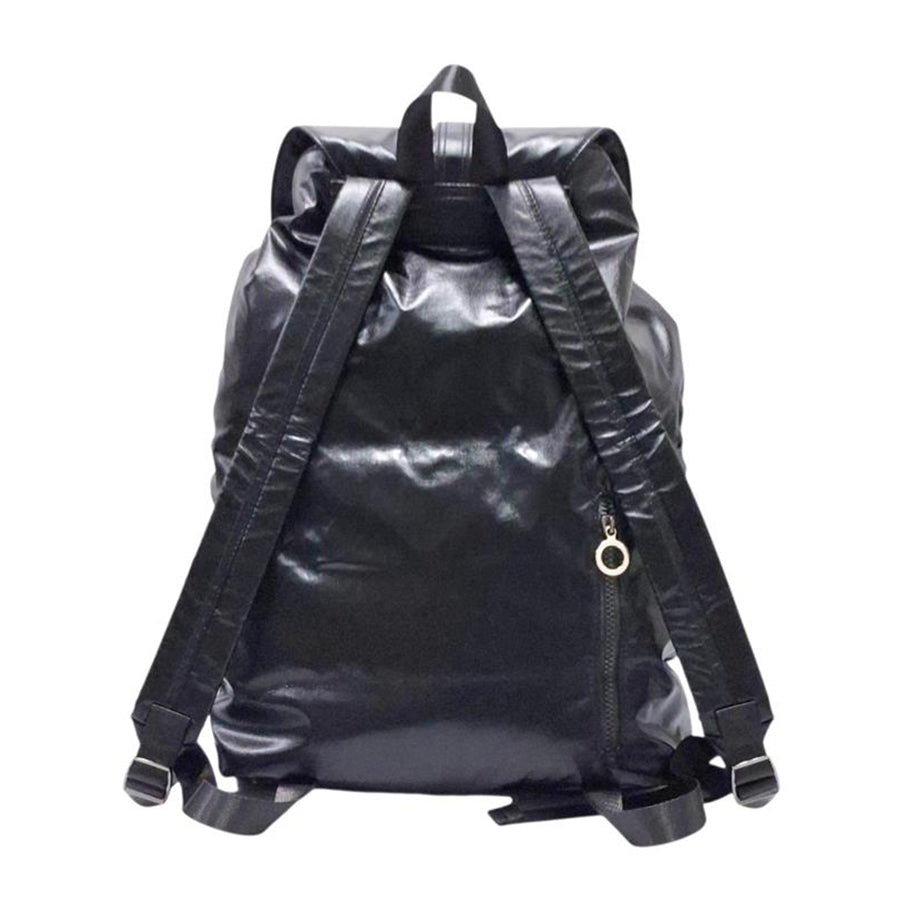ARCHETYPE Glossy Ribbon Backpack - Black