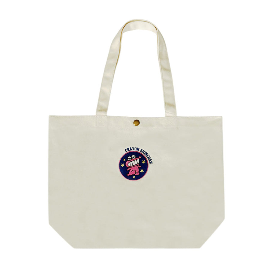 SMALLPLANET F25 Crayon Shin-chan Cotton Lining Tote - Beige  (100g)
