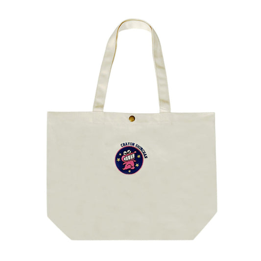 SMALLPLANET F25 Crayon Shin-chan Cotton Lining Tote - Beige  (100g)