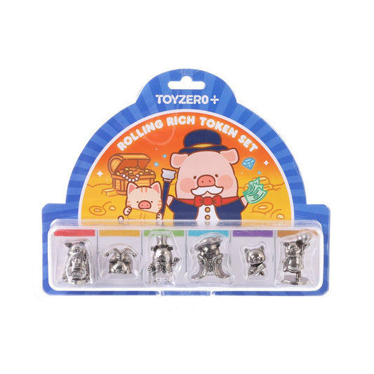 LULU THE PIGGY LuLu The Piggy - Rolling Rich Token Set