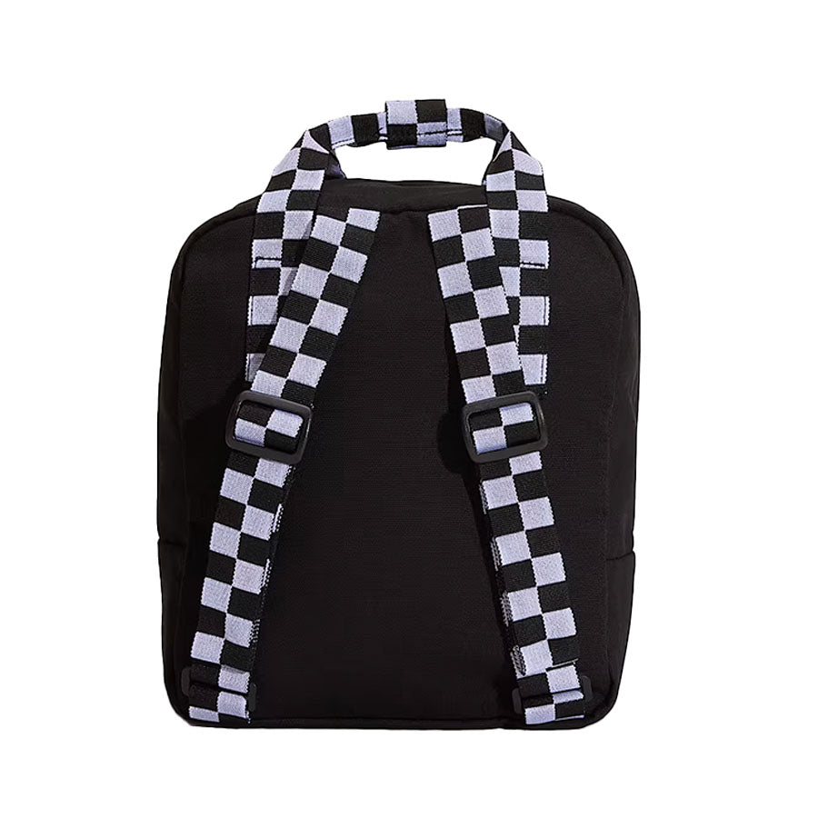 VAN'S Low Key Mini Backpack - Black-White