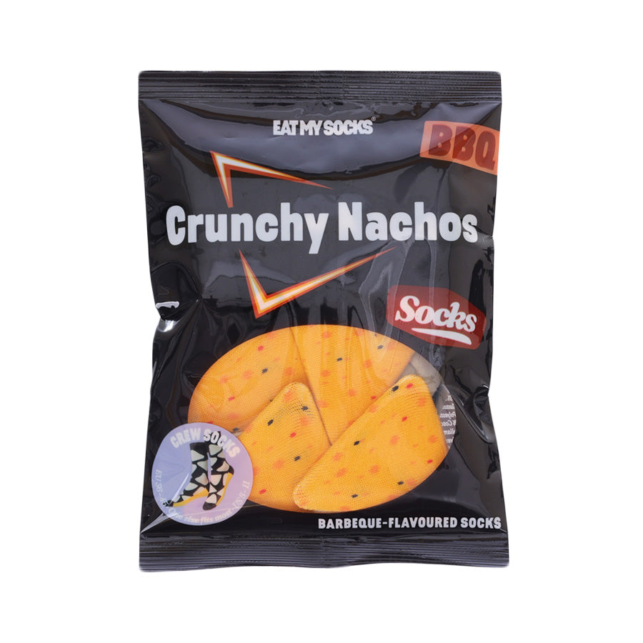 EATMYSOCKS Socks - Crunchy Nachos - Black