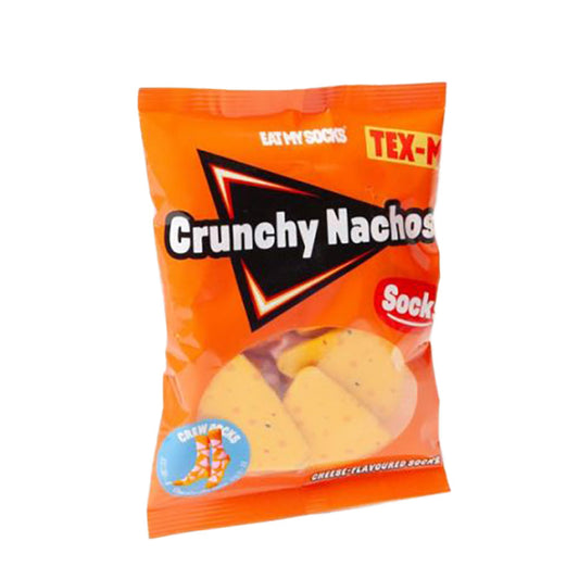 EATMYSOCKS Socks - Crunchy Nachos - Orange