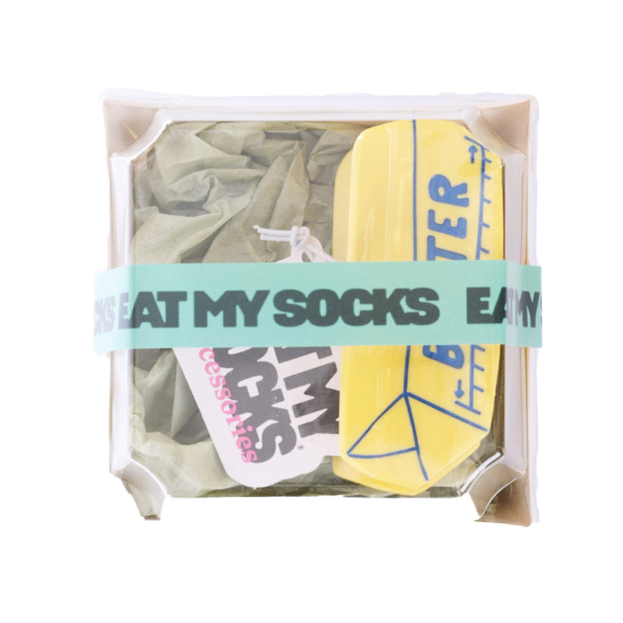EATMYSOCKS Hair Claw - Butter