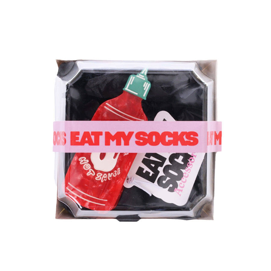 EATMYSOCKS Hair Claw - Sriracha