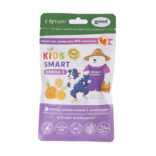 CITY'SUPER X THE GOOD VITAMIN CO. Kids Smart Omega 3 Soft Chews  (36pcs)