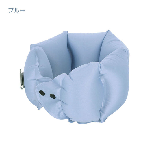 GOWELL Air Pomp Neck Pillow - Blue