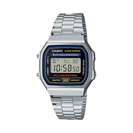 CASIO General - Digital Watch - A168WA-1W - Silver