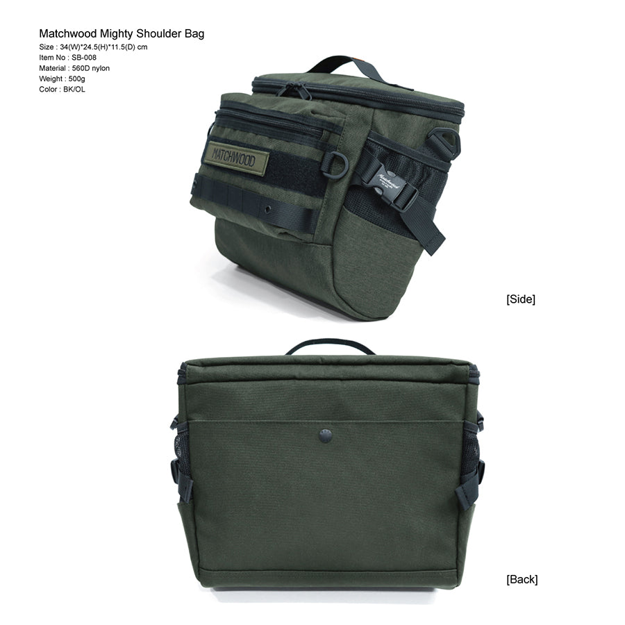 MATCHWOOD Mighty Shoulder Bag - OL  (500g)