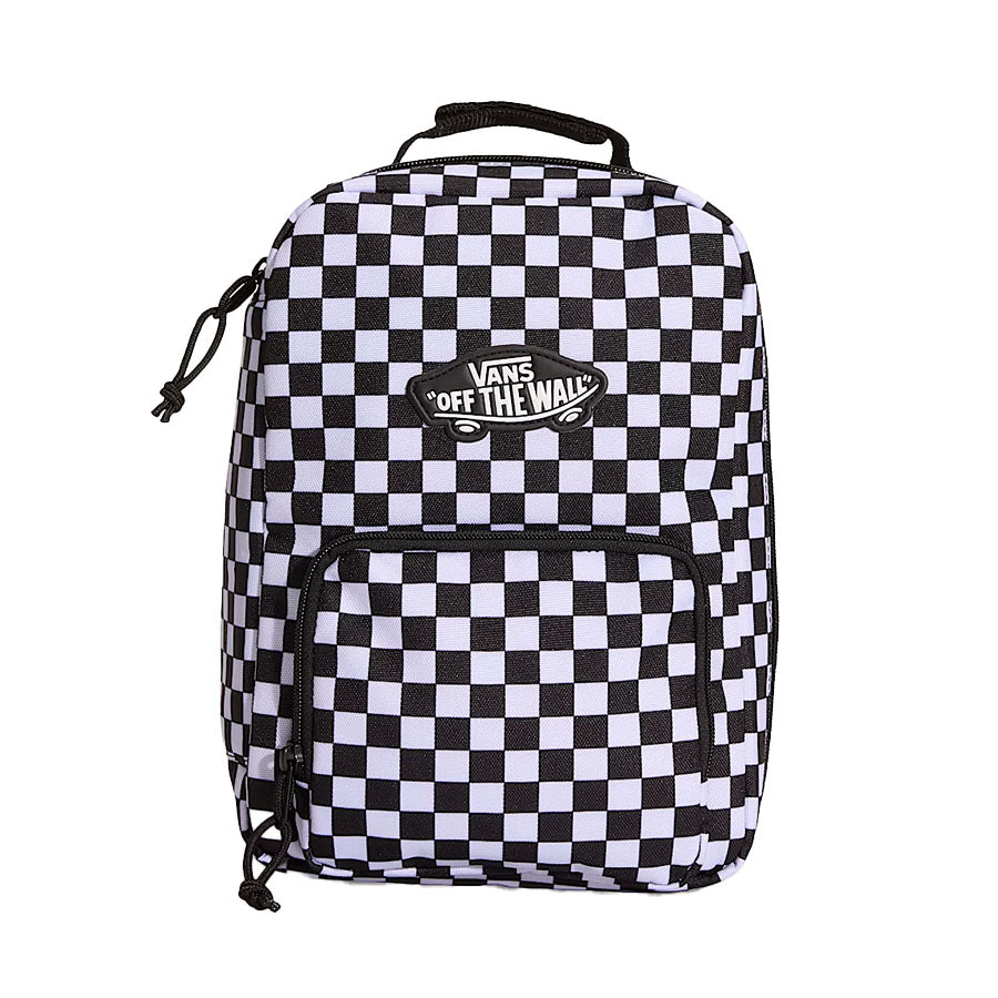 VAN'S Old Skool Lunch Bag - Black - White