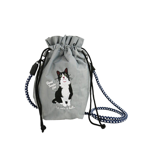 SENBADO F25 SEN Hachune Cat Embroidery Tote 623-7717  (130g)
