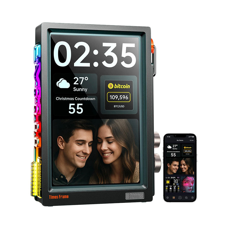 Divoom Timegate Time Frame DIVOOM Times Frame - Black – LOG-ON (Corporate Program)