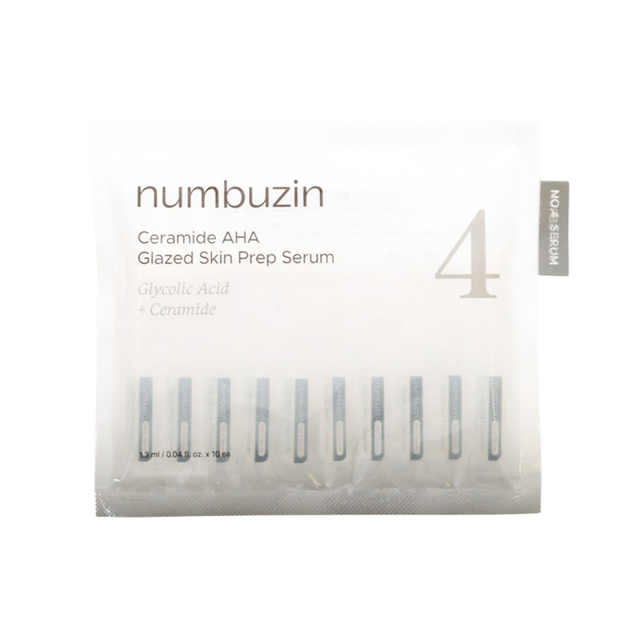 NUMBUZIN No.4 Ceramide Aha Glazed Skin Prep Serum 10ea  (10pcs)