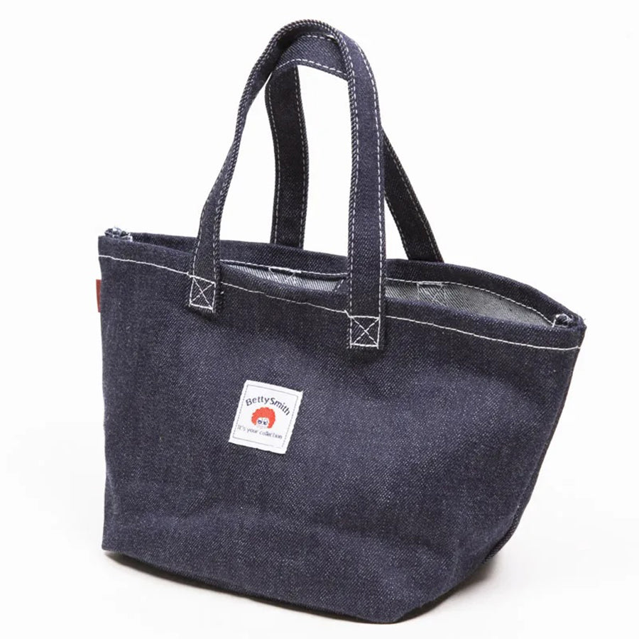 BETTY SMITH Denim Lunch Bag