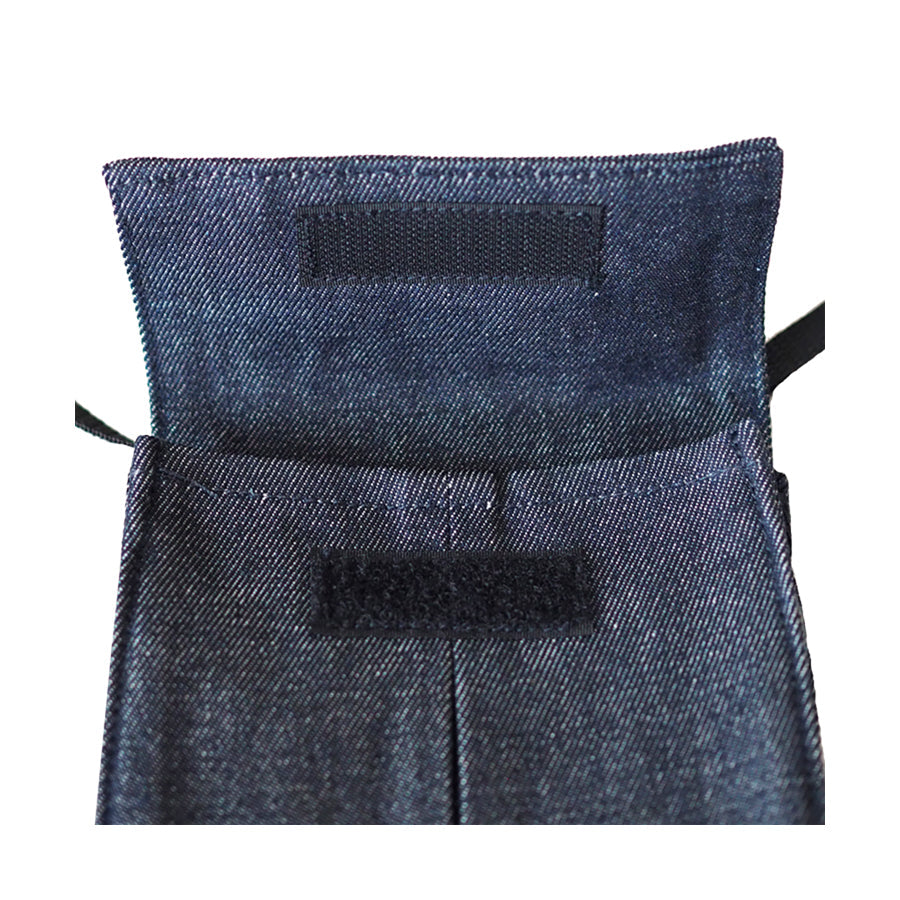 BETTY SMITH Denim Pouchette - 01