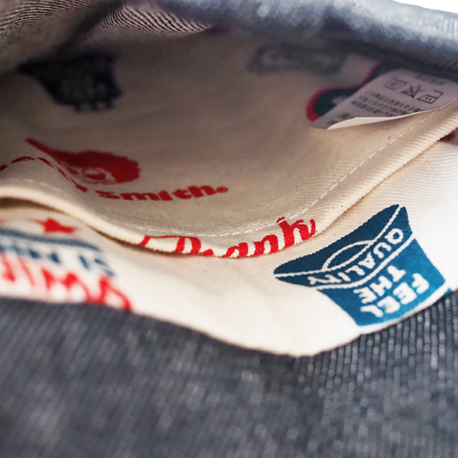 BETTY SMITH Denim Pouchette - 01