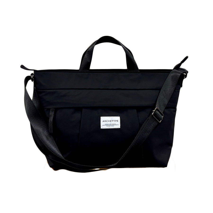 ARCHETYPE Patrick 2Way Shoulder Bag- Black