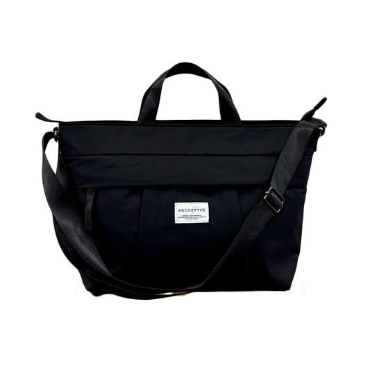 ARCHETYPE Patrick 2Way Shoulder Bag- Black