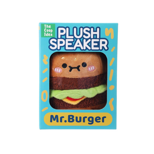 THECOOPIDEA Plush Bluetooth Speaker Burger