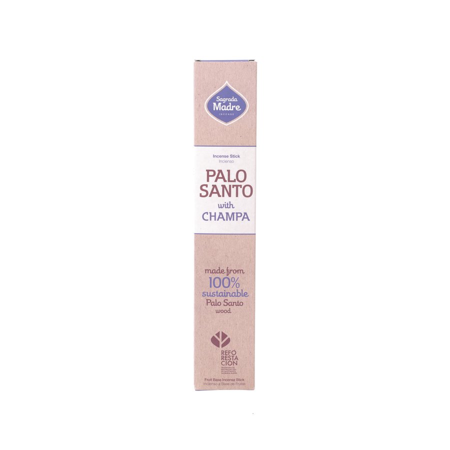 SAGRADA MADRE Incense Palo Santo - Champa  (8pcs)