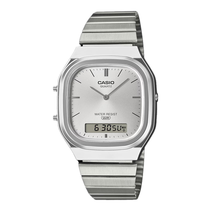 CASIO General Aq-240E-7A - Silver