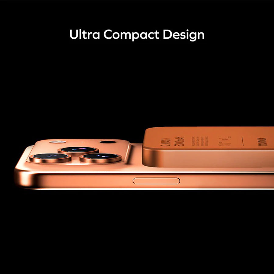 MOMAX Q.Mag X 5000mAh Wireless Powerbank Orange