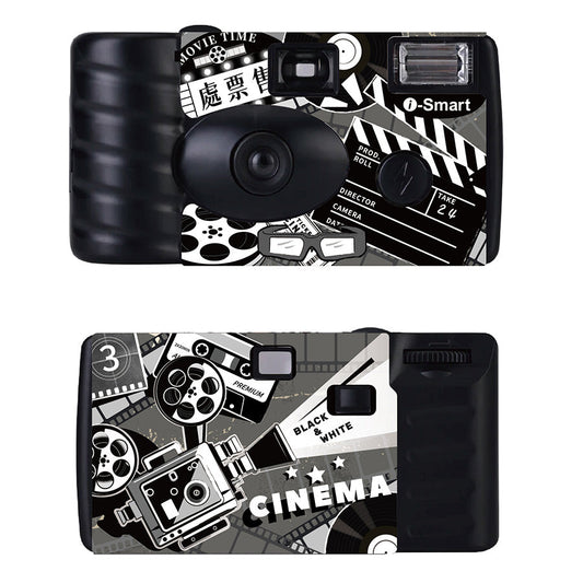 I-SMART Disposable Camera - Black & White Movie (B&W)