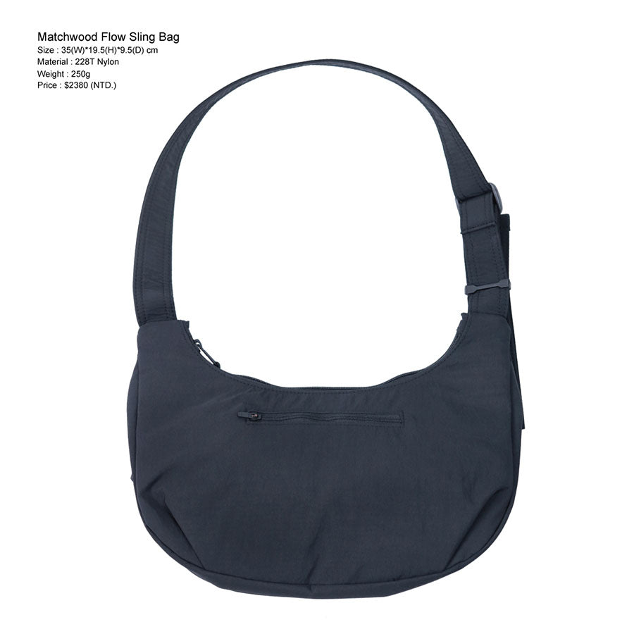 MATCHWOOD MATCHWOOD FLOW SLING BAG - BK