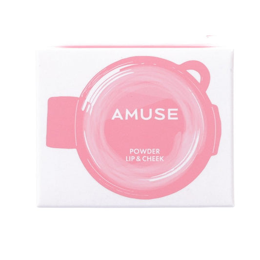 AMUSE Powder Lip & Cheek - 02 Blossom Rose  (4g)