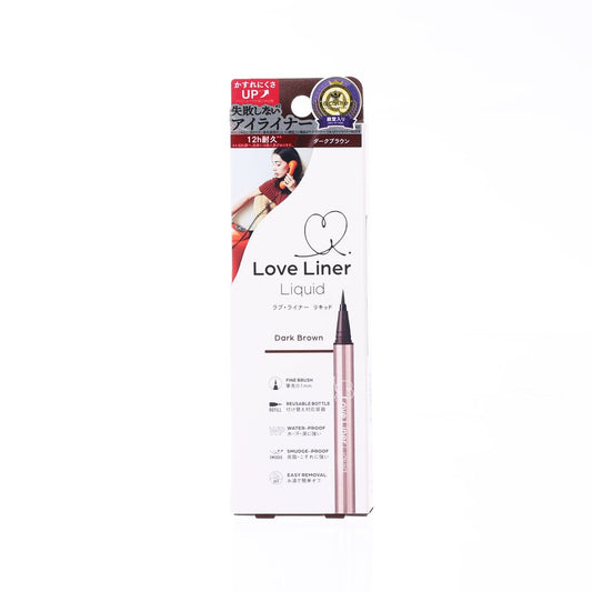 LOVE LINER Liquid Eyeliner R5 - Dark Brown