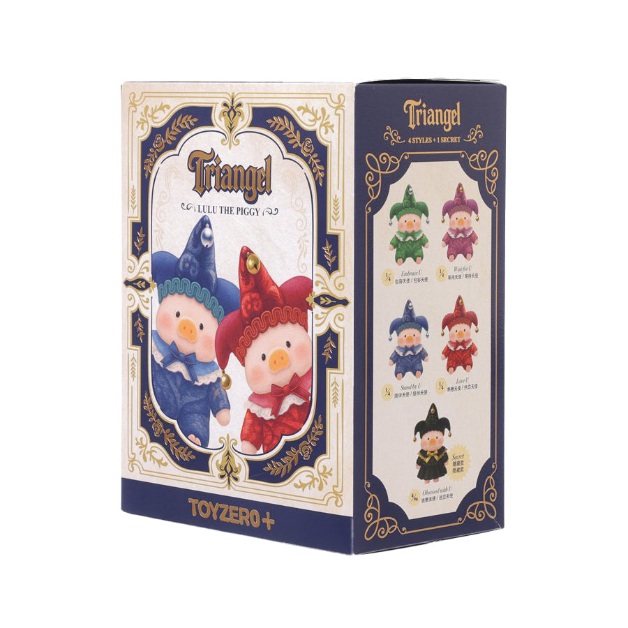 LULU THE PIGGY LuLu the Piggy - Triangel PVC Face Plush Keychain Blindbox