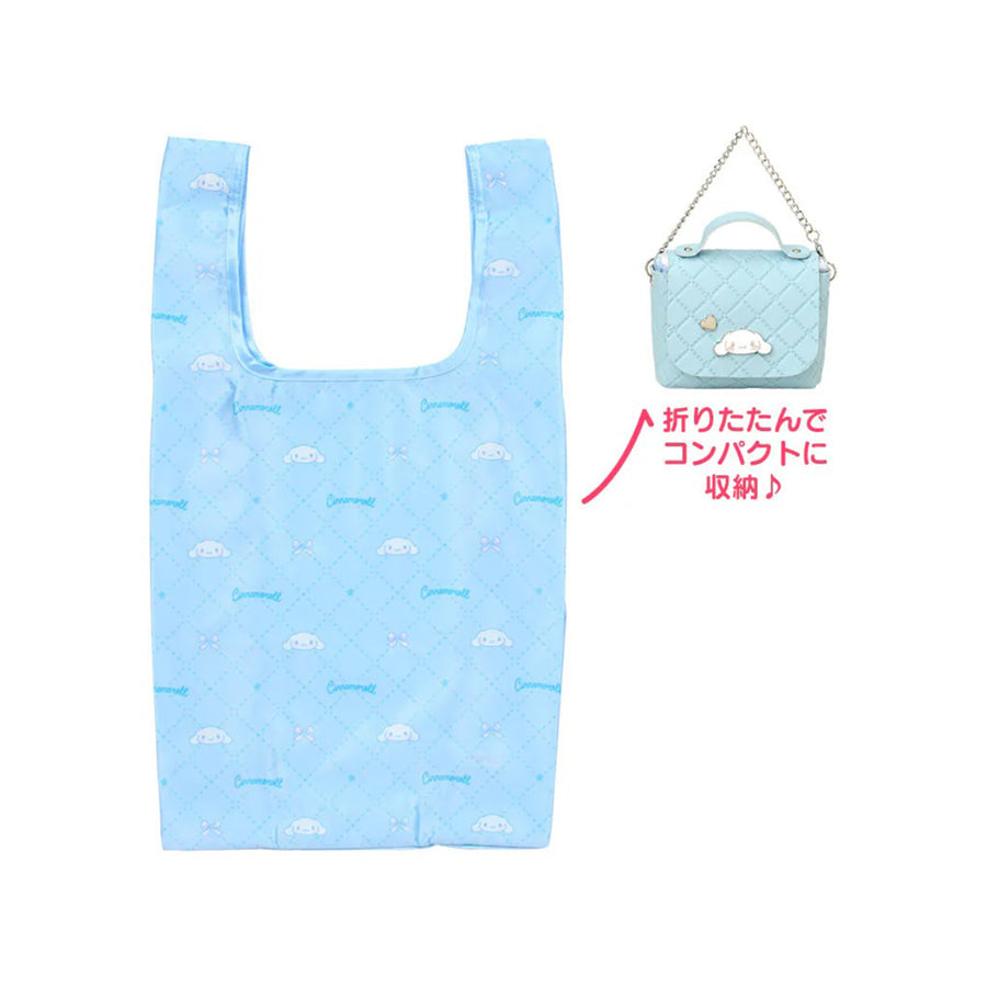 SANRIO FAMILY Rusbl Shopping Bag in Case - Cinnamoroll