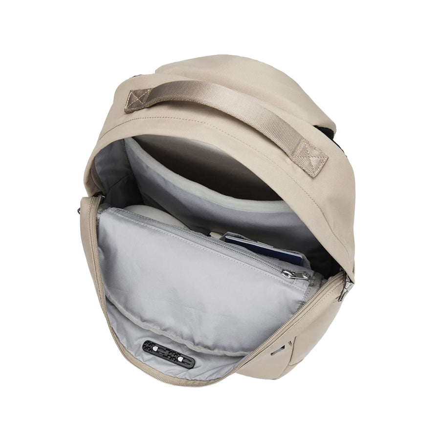 PACSAFE PACSAFE V 20L CITY BACKPACK - BEIGE