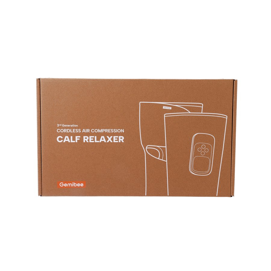 GEMIBEE Gen. 3 Cordless Air Compression Calf Relaxer - Pair Set