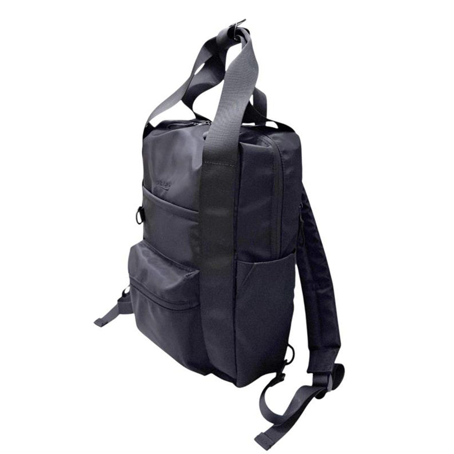 ARCHETYPE Davis 2 Way Nylon Backpack - Black