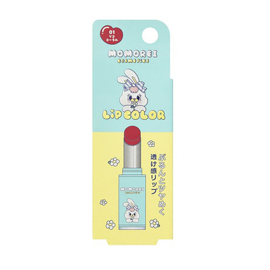 KOJI Momorei Cosmetics Lip Color 01 Rico Coral