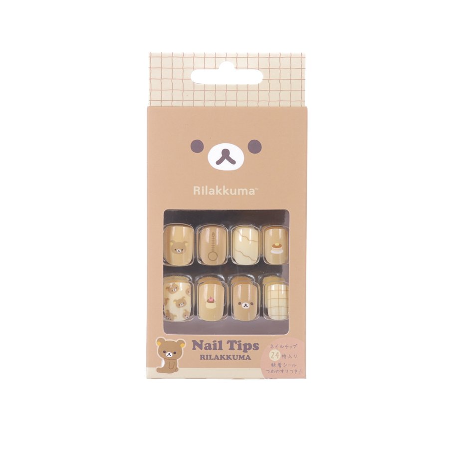 SAN-X Character Mix Nail Tip - Rilakkuma
