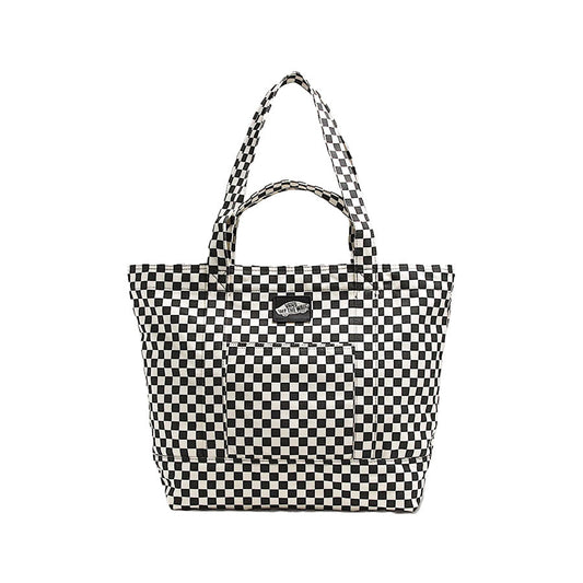 VAN'S Tell All Zip Tote - Checkerboard