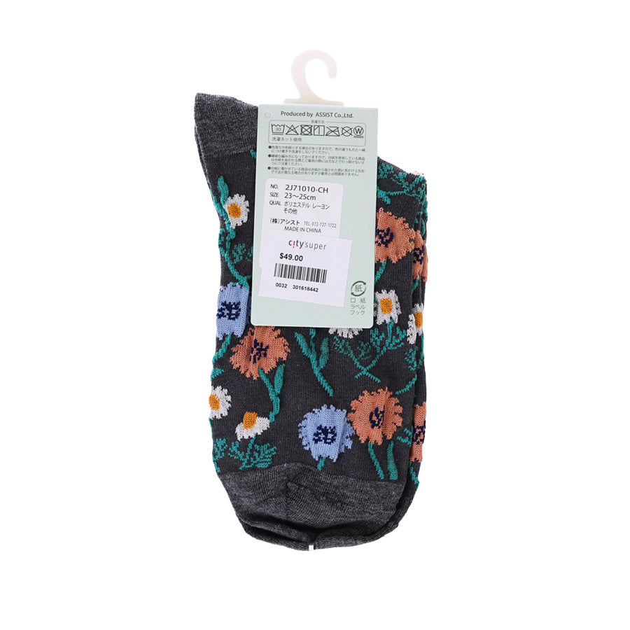 ASSIST S26 AS Cornflower and Chamomile Low Crew Socks - W 2J71010