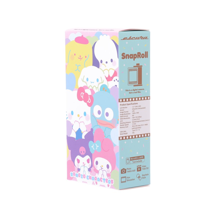 ESCURA SnapRoll Digital Camera - Sanrio