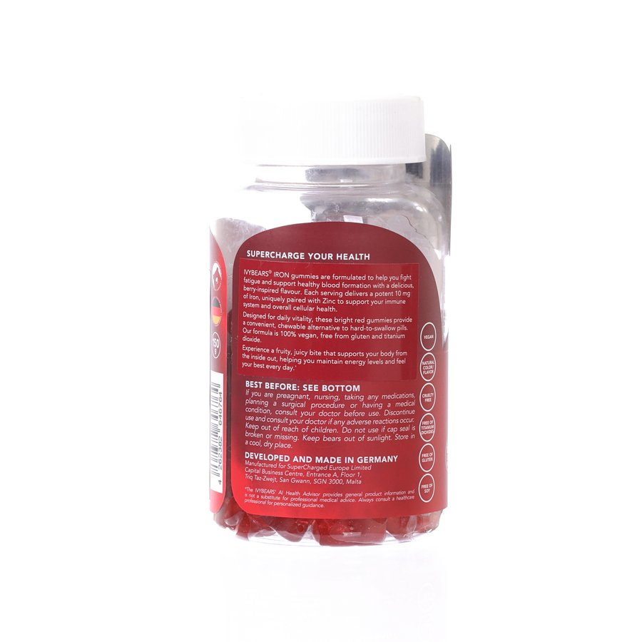 IVYBEARS Iron Gummy  (60pcs)