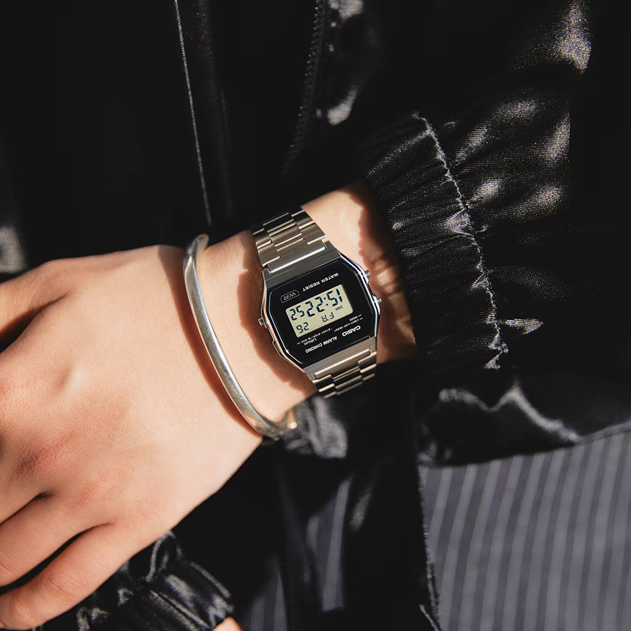CASIO General A158WEA-1 - Silver