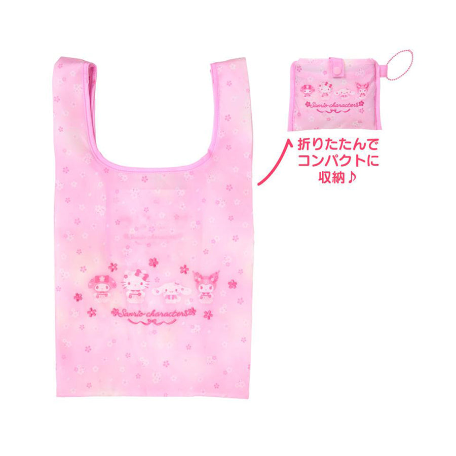 SANRIO FAMILY Reusbl Shopping Bag - Sakura Mx