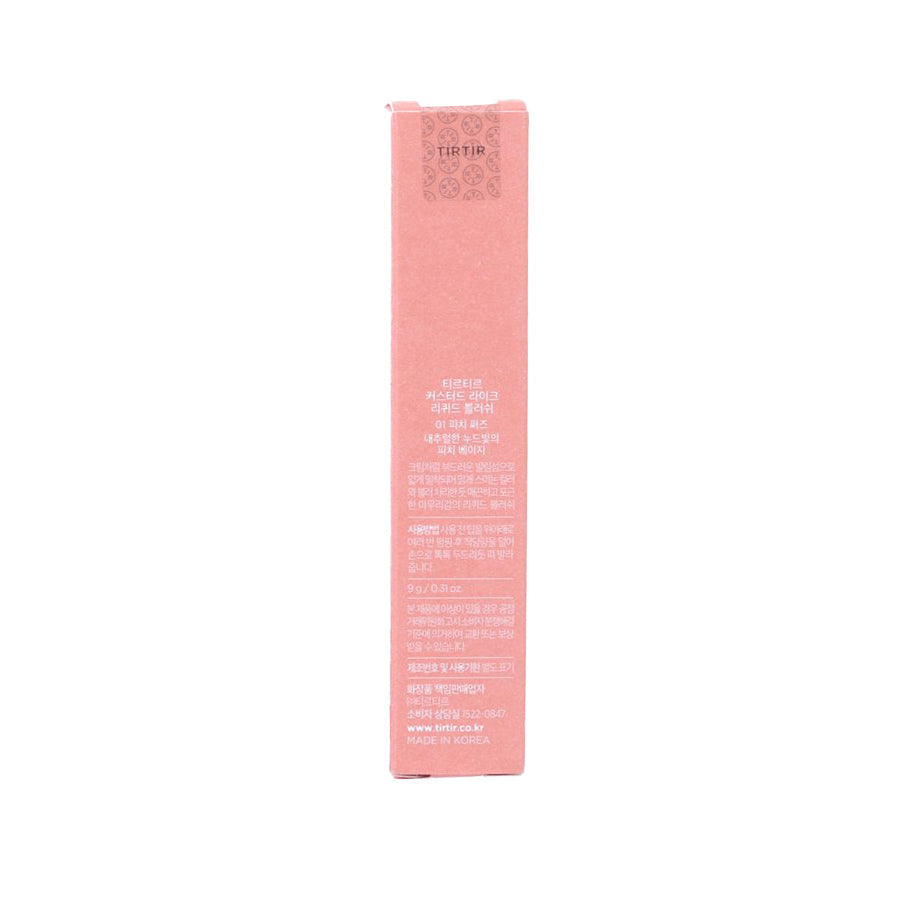TIRTIR Custard Like Liquid Blush 01 Peach Fuzz
